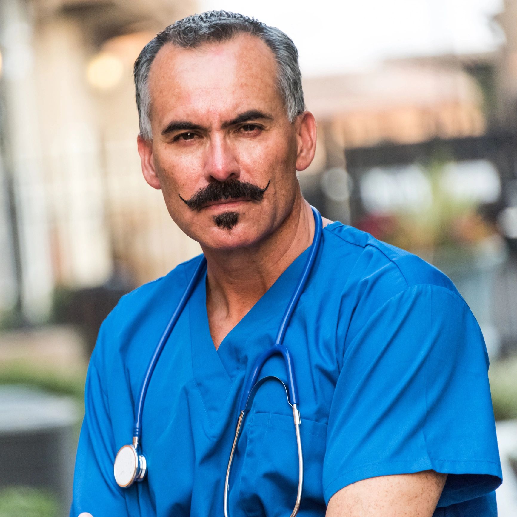 Portrait of a senior doctor